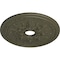 Ekena Millwork Rose and Ribbon Ceiling Medallion (Fits Canopies up to 4"), 23 5/8"OD x 4"ID x 1 1/2"P, Witch Hazel CM23ROWHF - alternate 3